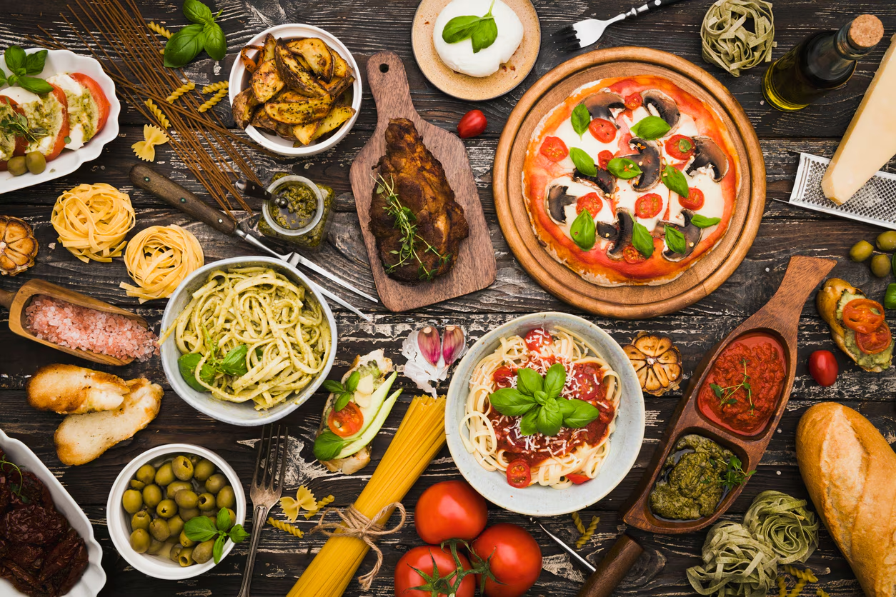 Italian Food at British Casinos